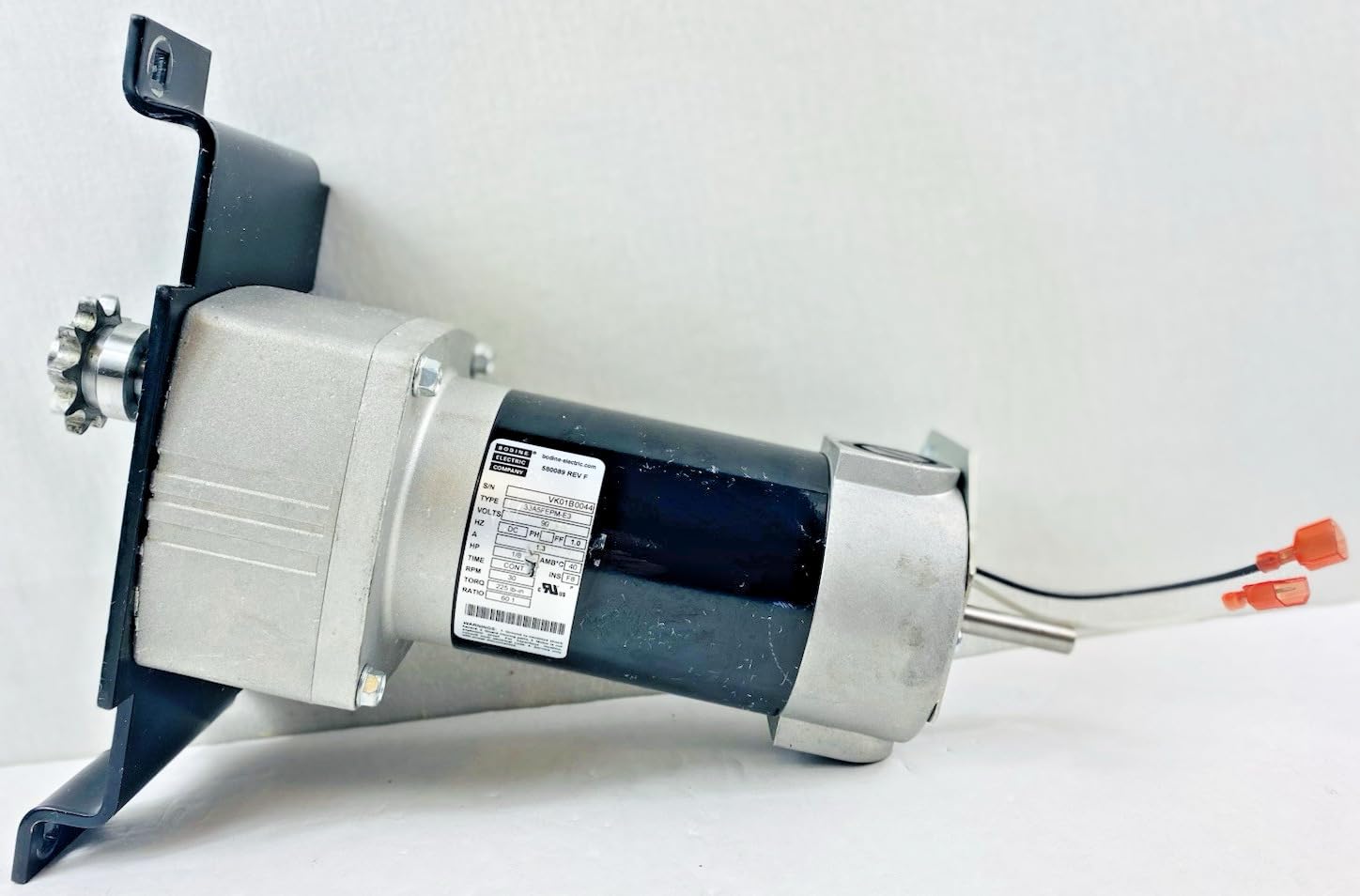 #US Electric 33A5FEPM-E3 1/8 HP 90 VDC 1.3 Tested Working.