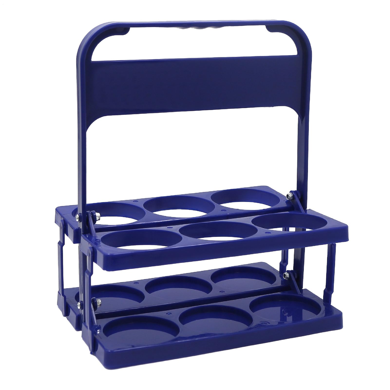 Milk Crate Reusable Handle Organizer Holder