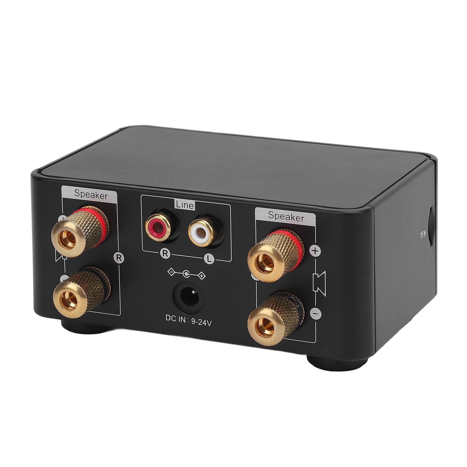 EBTOOLS Leistungsverstärker, 80W x 2 Stereo 5.0 Digital Amp mit U Disk USB Sound Eingang, Speicherkarte Unterstützung, für Heimkino Passive Lautsprecher 4 6 8 16 Ohm