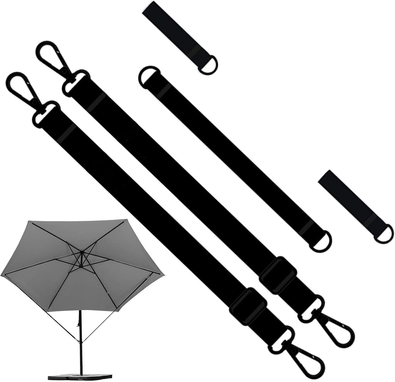 Parasol Strap, Wind Lock For Large Cantilever Parasols, Fixed Strap For