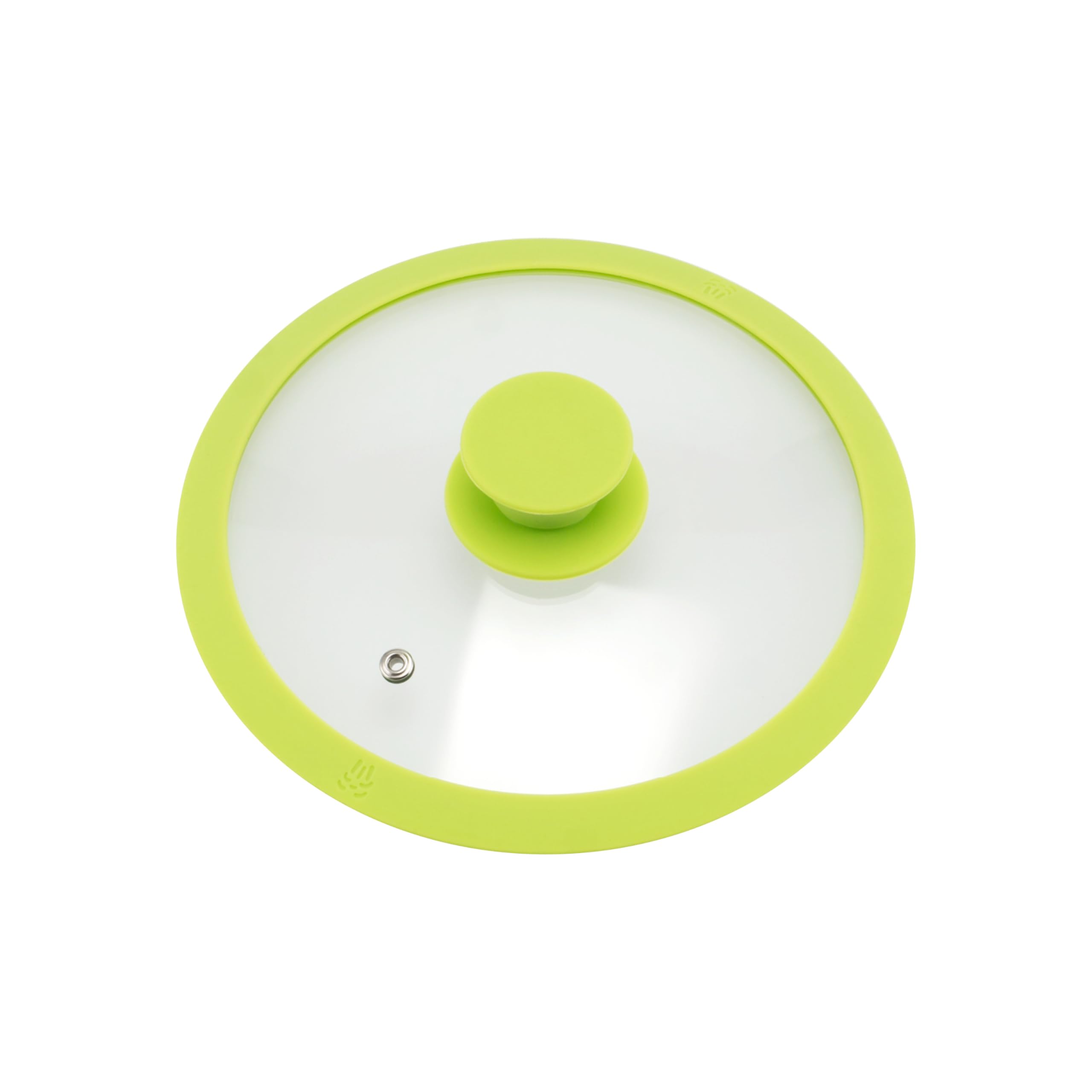 Bremermann Green Glass Lid With Silicone Rim For 20 Cm Pots And Pans (Green)