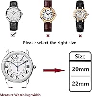 Vista 5 de Moran Quick Release Braided Leather Watch Band 20mm 22mm Replacement Handmade Strap Men Women for Samsung Galaxy watchFossilGarmin SmartWatch