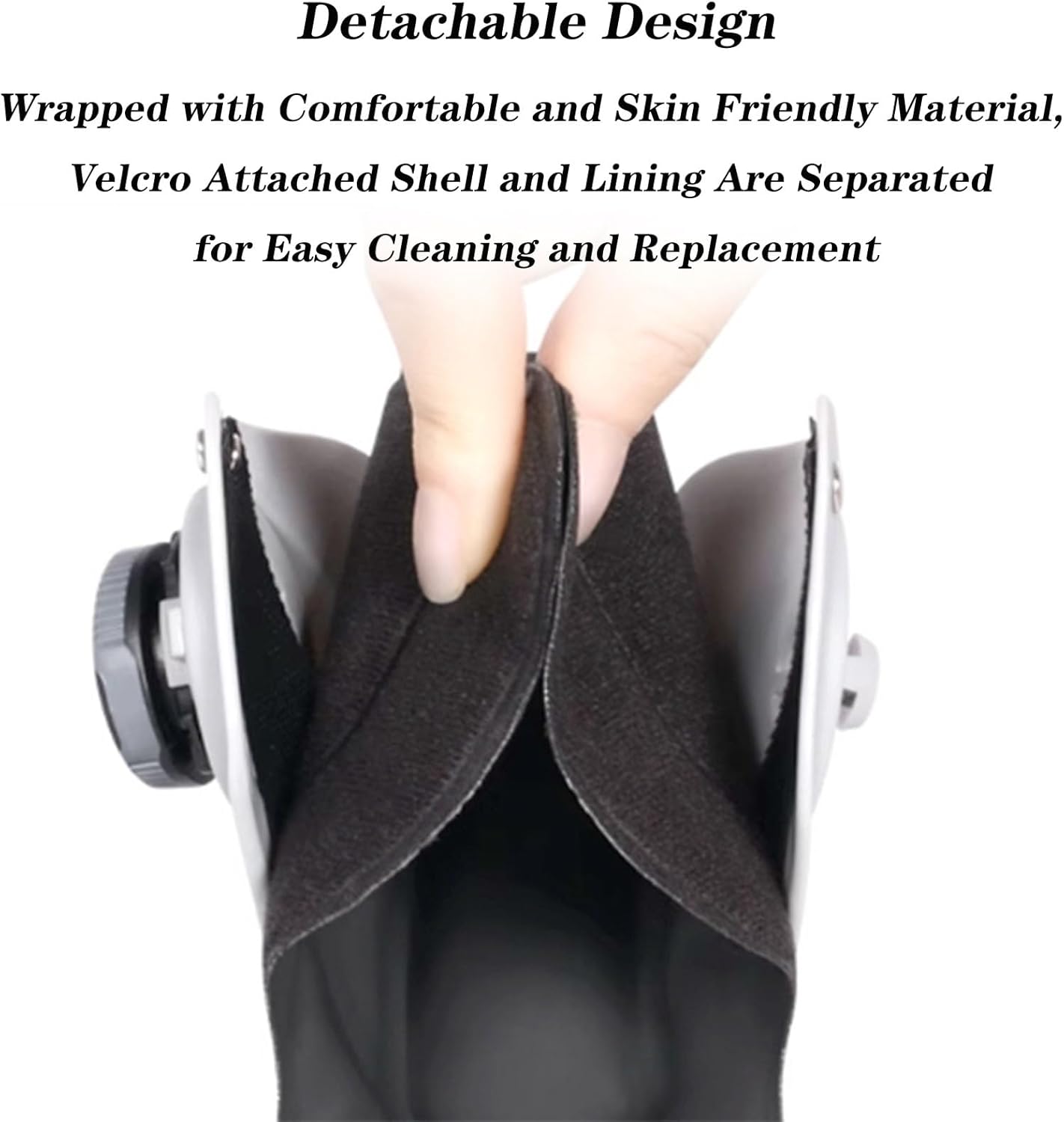 SFKLYU Drop Foot Brace Stabilizer, AFO Drop Foot Brace Orthosis, Lightweight Foot Support for Walking with Shoes, Lightweight & Invisible,A2 Right,XXL