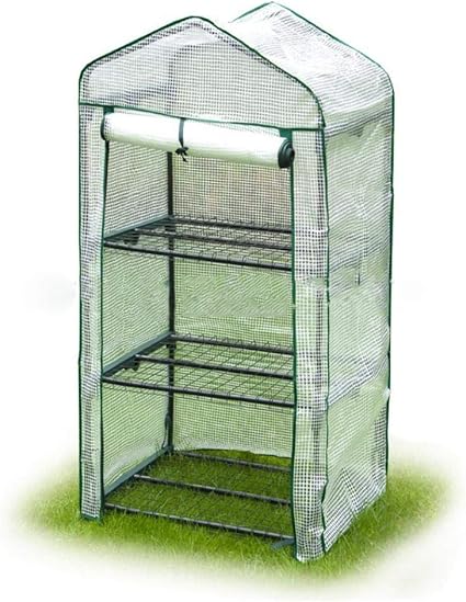 Amazon Co Jp Setrea ビニール温室 三段 四段 園芸ラック ビニールハウス フラワースタンド ガーデンラック 家庭菜園 温室 ビニール温室棚 簡易組立 家庭用 ベランダ ガーデンハウス 69cm 49cm 128cm Diy 工具 ガーデン