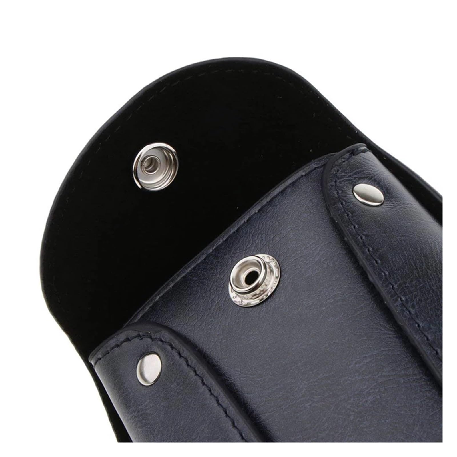 Borsa Per Attrezzi Da Parrucchiere Fondina in pelle for forbici, fondina con cintura, parrucchieri, parrucchiere, da barbiere, porta-cintura(Dark Coffee)