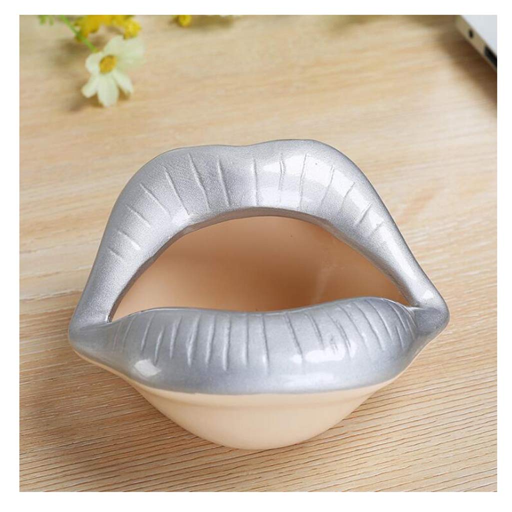 Amazon Wxming セラミックたばこ灰皿ミニリップス灰皿 車灰皿タバコ煙ホルダーデスクトップアッシュトレイ誕生日ギフト リビングルームのコーヒーテーブルの装飾 Color D インテリア オンライン通販