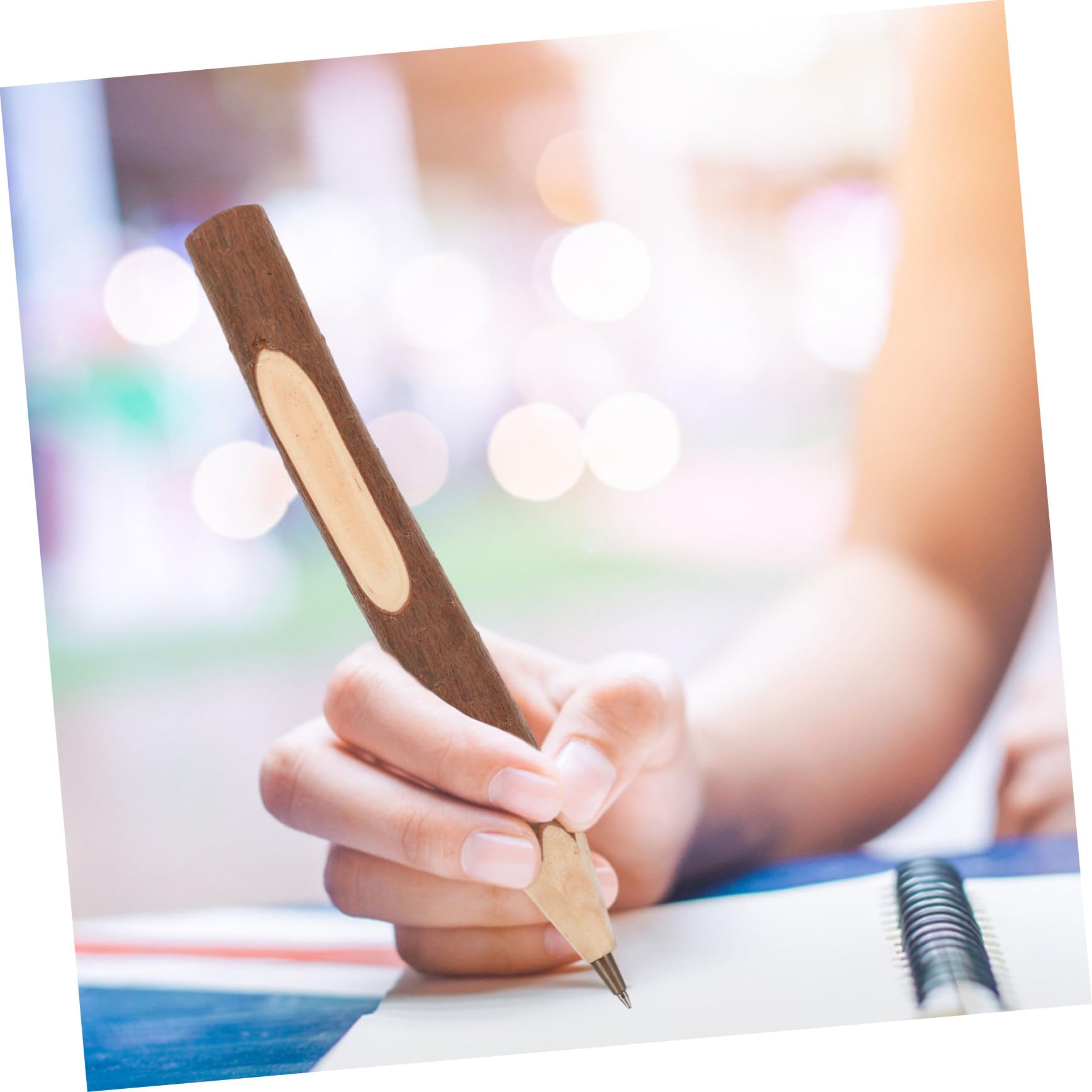 48 Pièces Stylo à Bille Brindille Accessoire D'écriture Stylos Techniques Stylos Noirs Stylos De Remerciement Stylo D'écriture Portable Stylos D'écriture Écriture Pratique En Bois