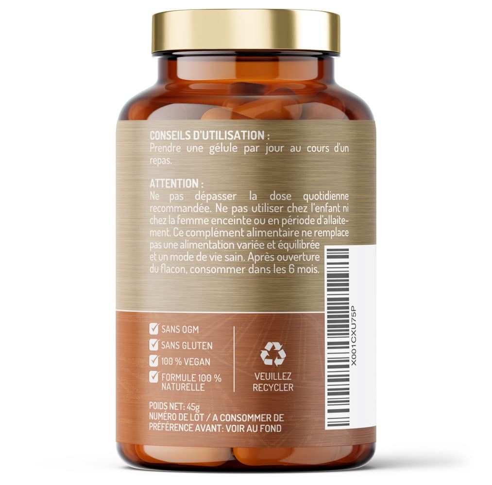 40 mg de lutéine et 2mg de zéaxantine - 120 Capsules - Fabriqué Au Royaume-uni Selon Norme - Sans Additifs (120 Capsules - Bouteille)