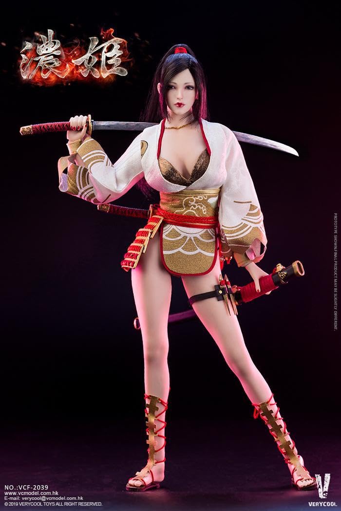 濃姫フィギュア　姫武将シームレスフィギュア VERYCOOL 1/6 姫武風雲 Amazon.co.jp: VERYCOOL 1 6 姫武風雲 濃姫 絶版 VCF-2039