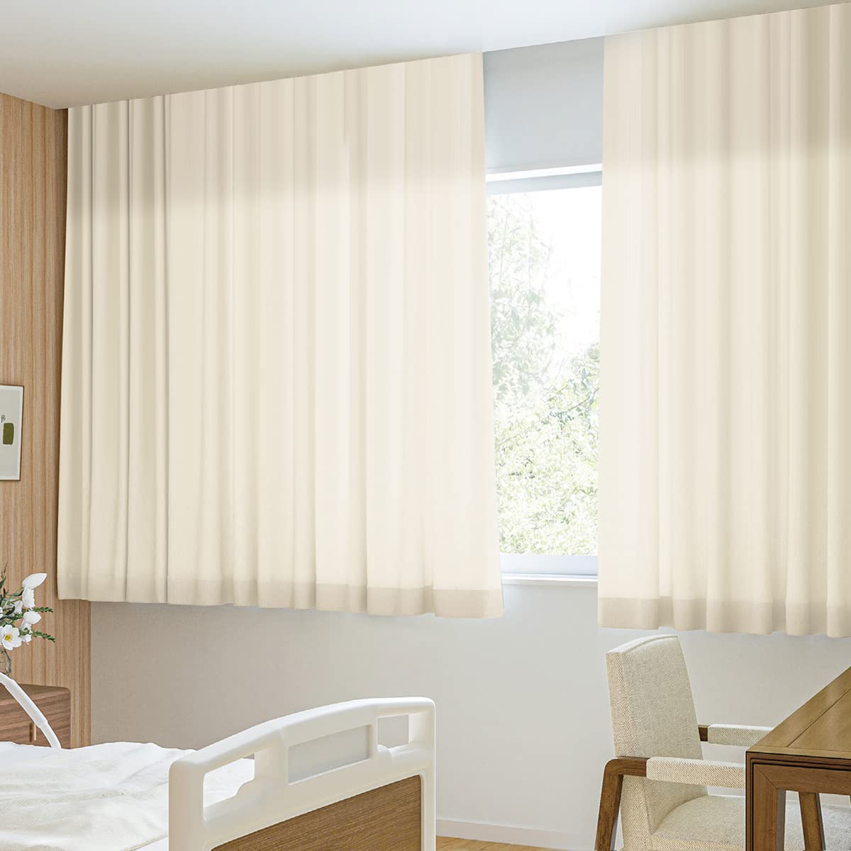 Amazon｜[カーテンくれない]医療用カーテンシリーズ 病院 医院 医療