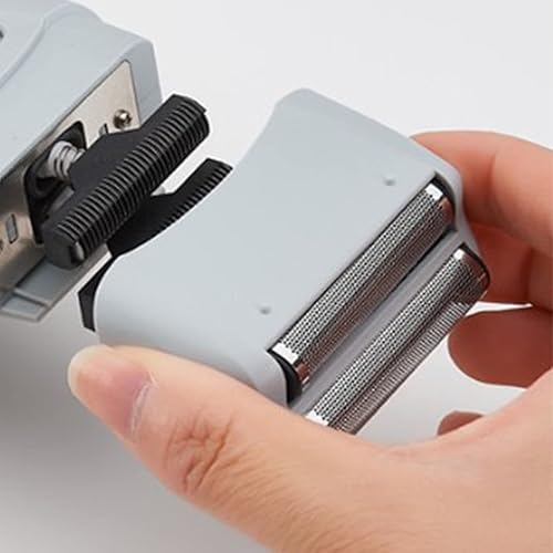 Miniatura 8 de Recortadora eléctrica recíproca multifuncional de 2 cuchillas recargable eléctrica recargable cabeza calva afeitadora barba recortadora eléctrica