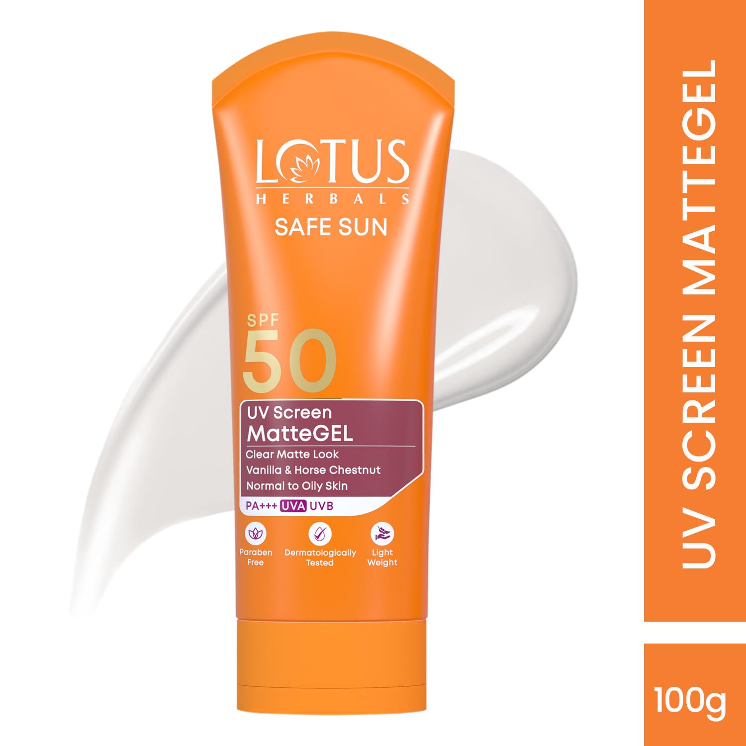 New Year Sale Lotus Herbals Sunscreen For Women &Amp; Men | Safe Sun Uv Screen Matte Gel Sunscreen Spf 50 &Amp; Pa+++ | Uva &Amp; Uvb Protection | Comfrey, Vanilla, Horse Chestnut Extract | No White Cast | Normal To Oily Skin | 100G 2 New Year Sale Lotus Herbals Sunscreen For Women &Amp; Men | Safe Sun Uv Screen Matte Gel Sunscreen Spf 50 &Amp; Pa+++ | Uva &Amp; Uvb Protection | Comfrey, Vanilla, Horse Chestnut Extract | No White Cast | Normal To Oily Skin | 100G