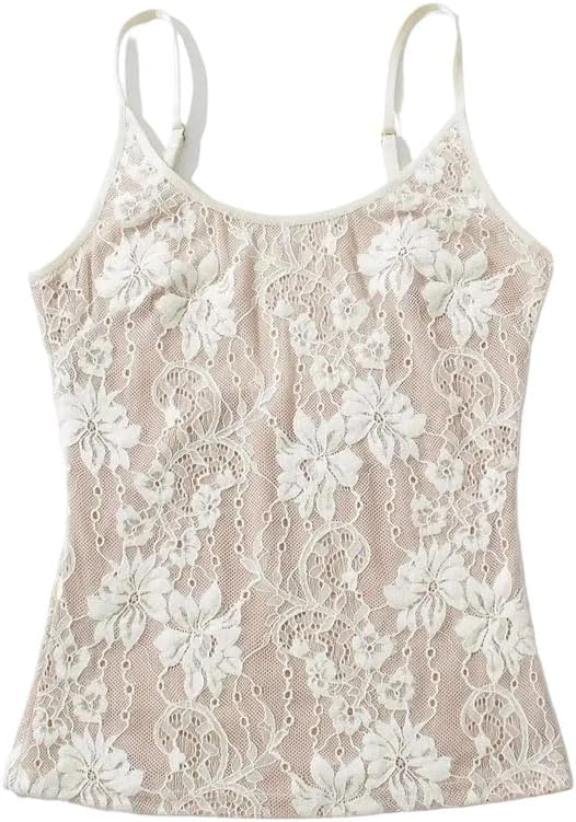 Women Summer Beach Sexy O Neck Apricot Lace U Back Backless Crop Top Slim Camisole Bra Tank