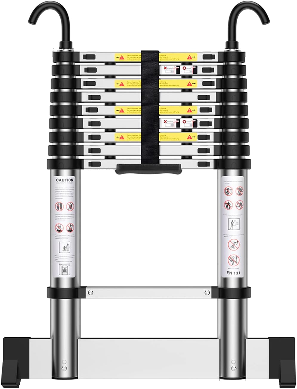 ALUFIX 10-Tread Concertina Loft Ladders - Ideal for Tiny attic Spaces ...