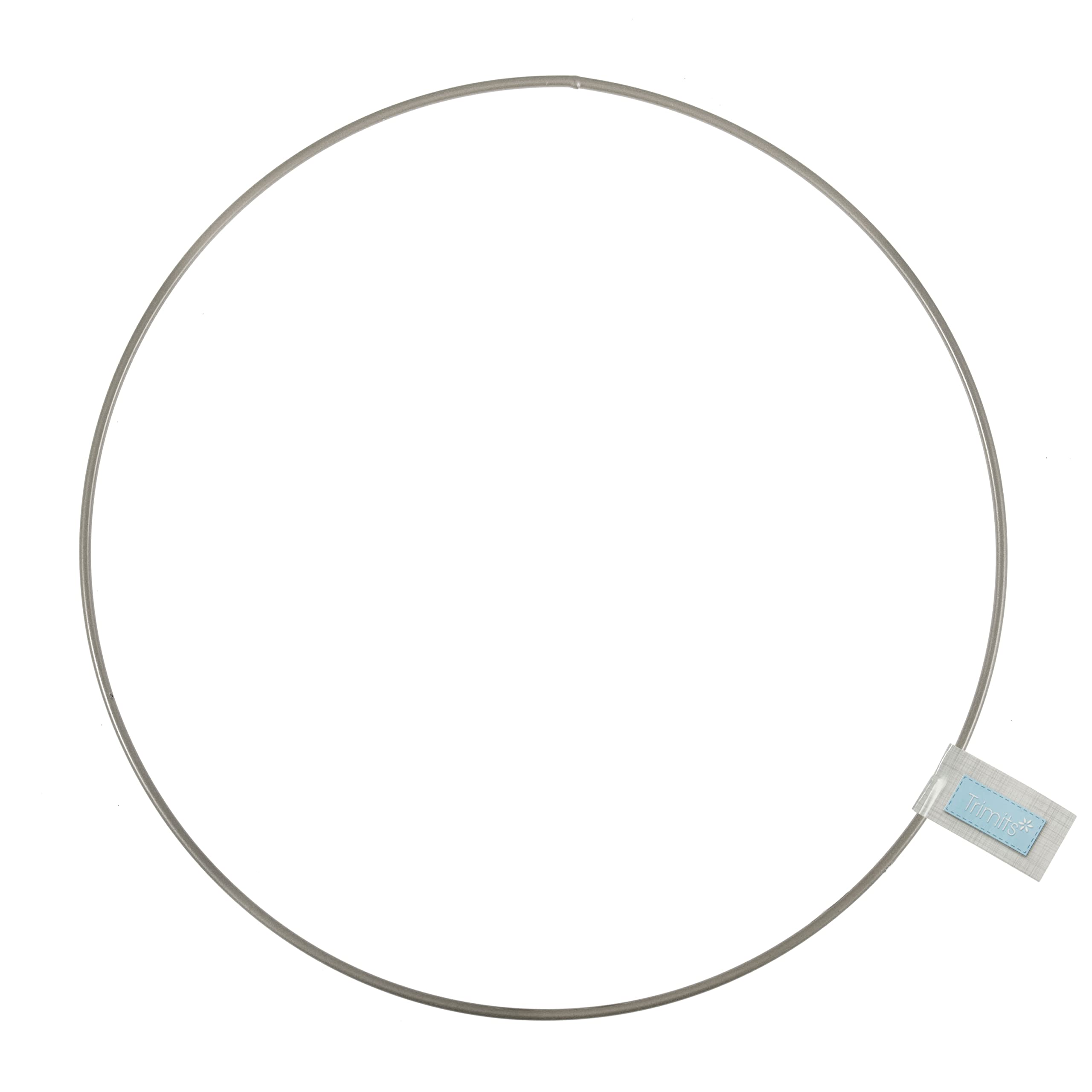 Trimits Silver - Pack Of 1 Metal Craft Hoops - 25Cm