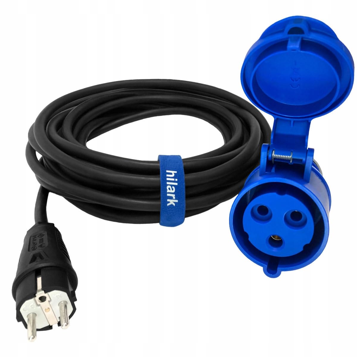 Hilark Cable Tech Adapter kampera H05VV-F 3x1,5 CAMPING 50m CEE