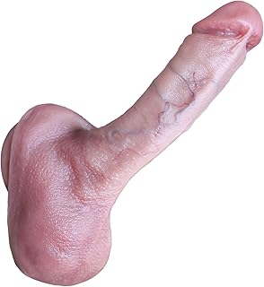 8.26 Inch Realistic Dildo with Suction Cup, Lifelike Penis. Jouet sexuel flexible pour adultes, stimulant le point G et le jeu anal pour les hommes et les couples.