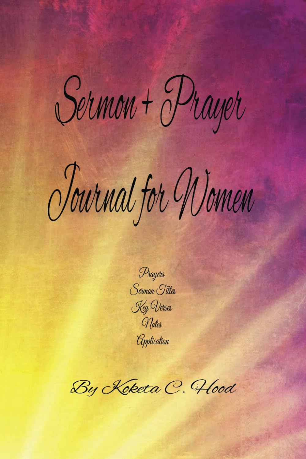Sermon and Prayer Journal For Women