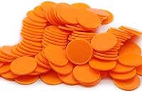 Vista 27 de juego de 100 fichas de aprendizaje de plástico opaco, mini fichas de póquer, fichas de juego con caja de almacenamiento