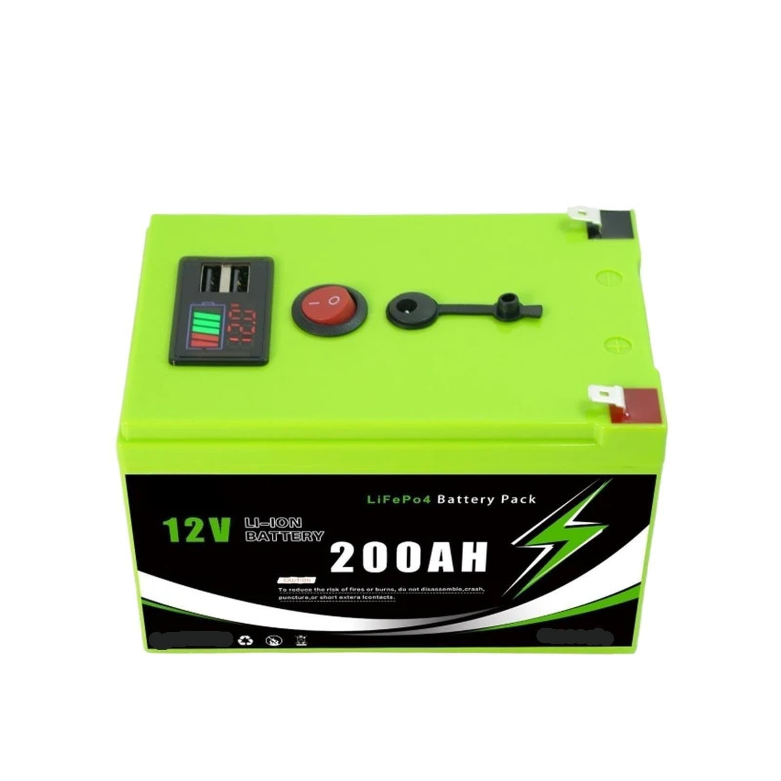Batería de Litio LiFePO4 de 12,6 V con Recargable
