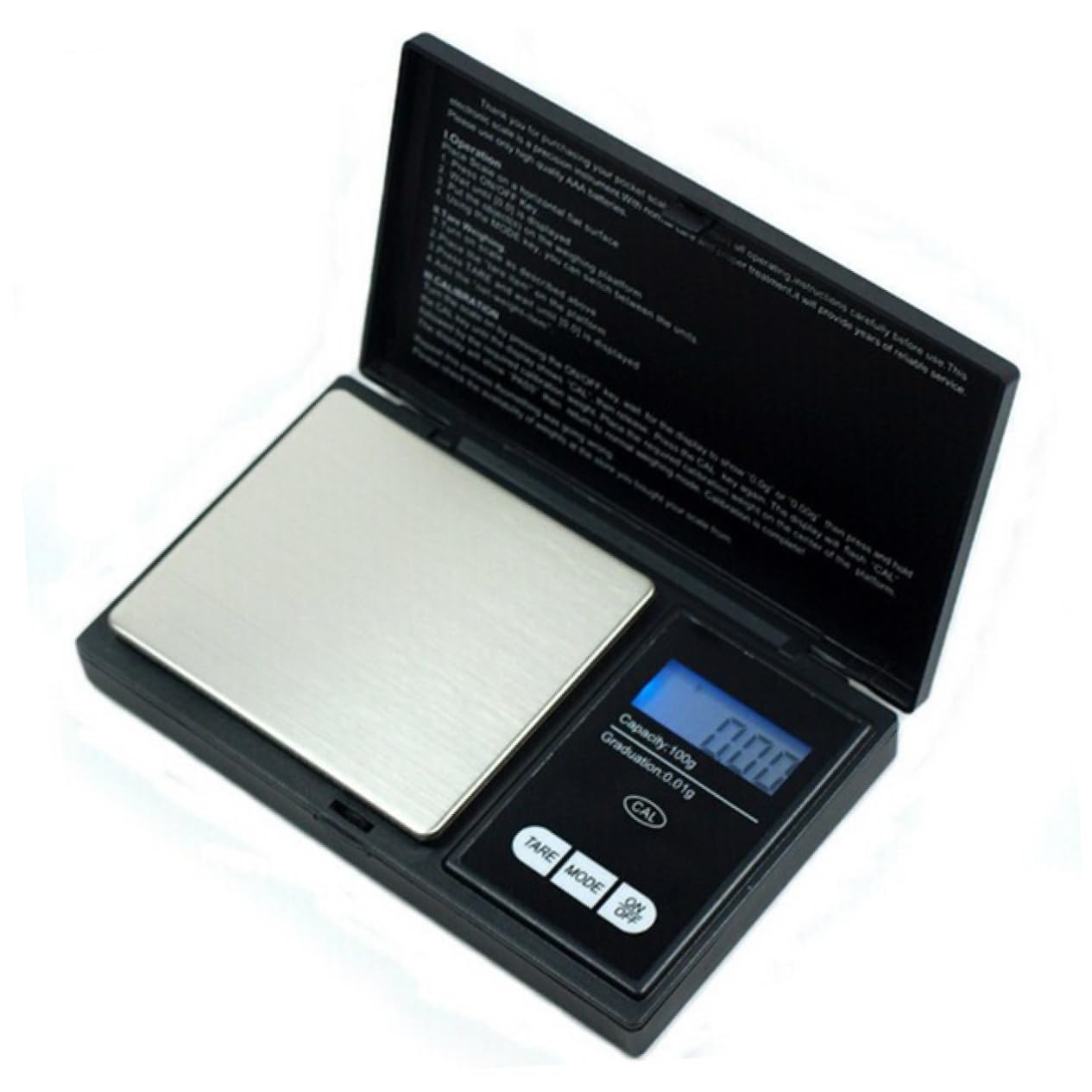 MAGICLULU 3stücke Schmuckwaage Präzisionswaage Digital Tragbare Feinwaage Mit Lcd-display Für Schmuck Münzen Und Materialien Einfache Kalibrierung Und Schutzdeckel