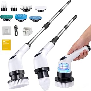 Electric Electric Spin Scrubber with 7 Heads