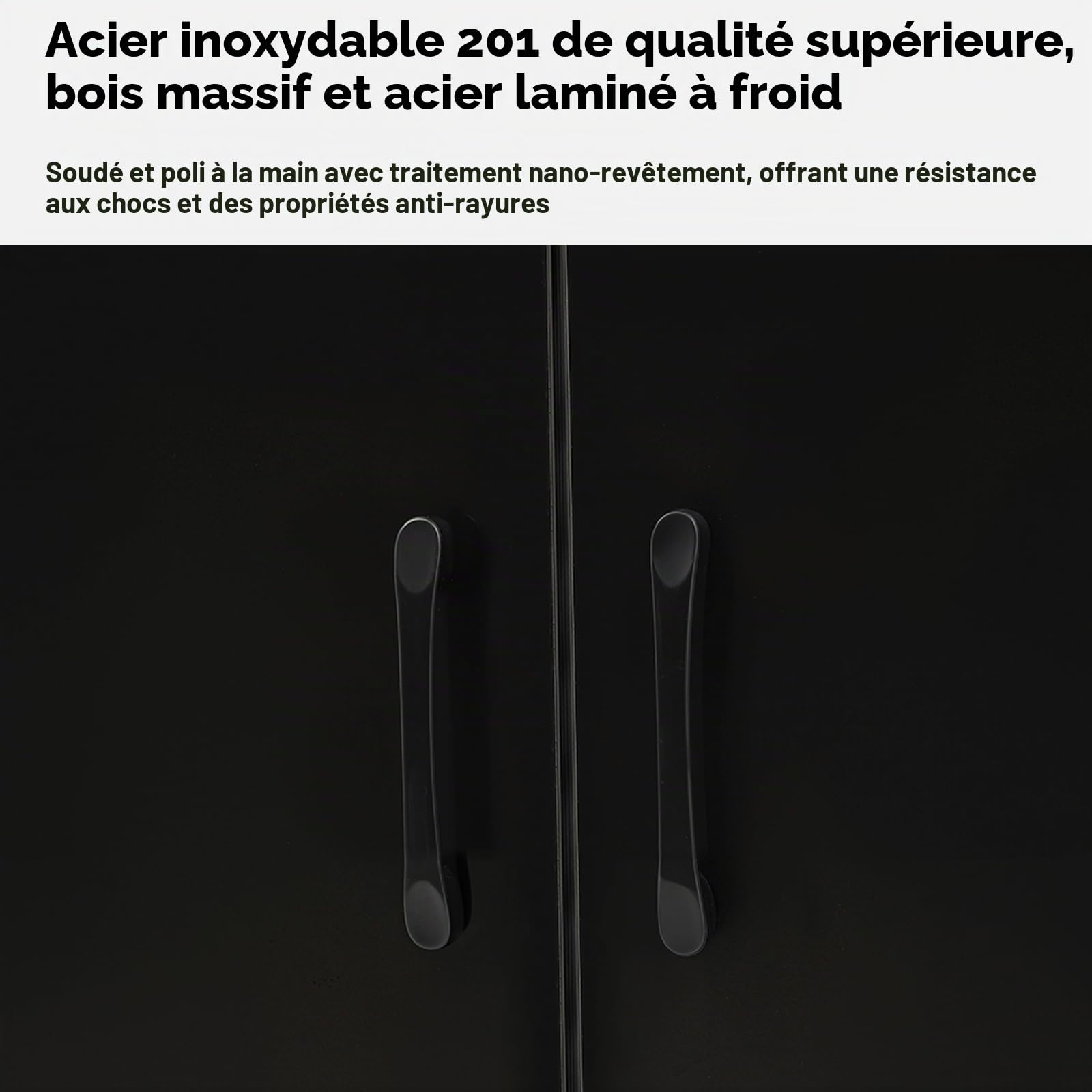 Évier de cuisine indépendant avec meuble de base et robinet coulissant, évier en acier inoxydable avec panier égouttoir, 75x41x78cm évier avec meuble de base, lavabo pour restaurants, pâtisseries et