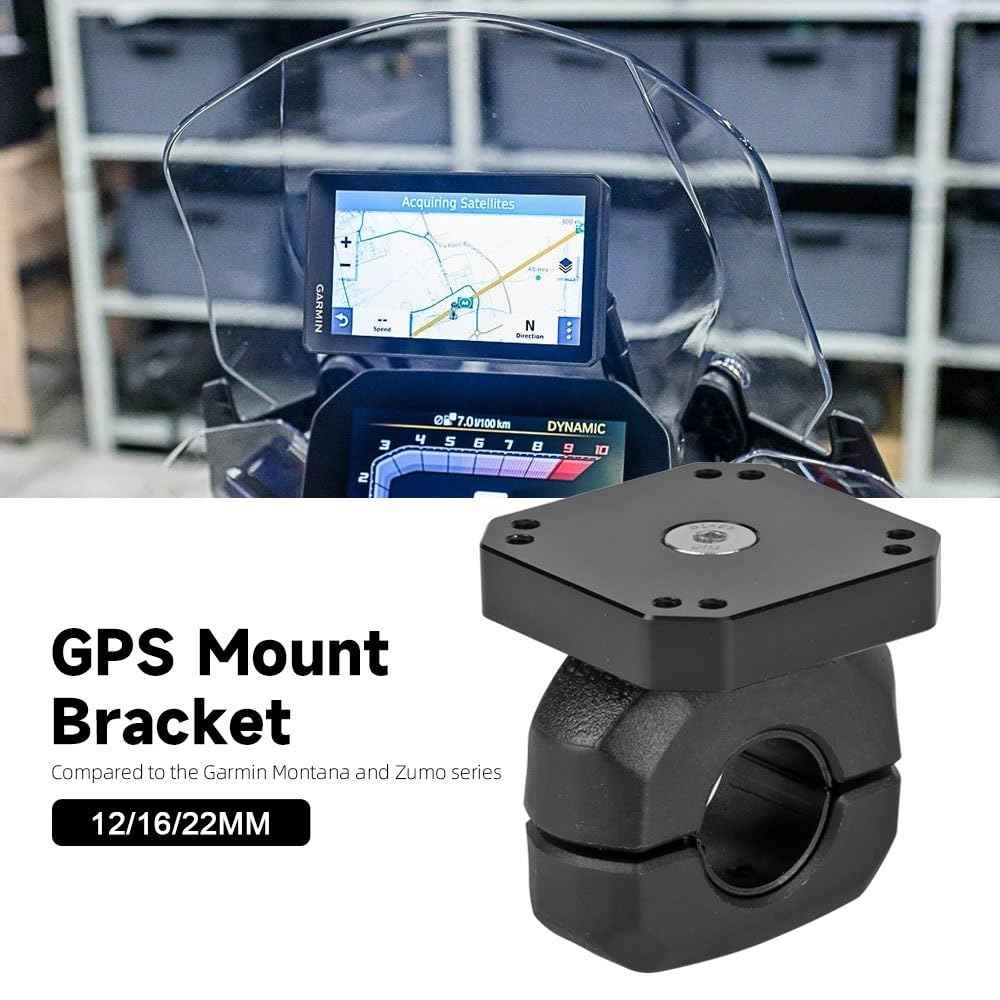 Motocyklowy uchwyt nawigacyjny GPS Do do Bmw R1300GS ADV R1250GS F900GS Uniwersalny uchwyt GPS do nawigacji o średnicy 12 mm, 16 mm i 22 mm Uchwyt GPS(22MM)