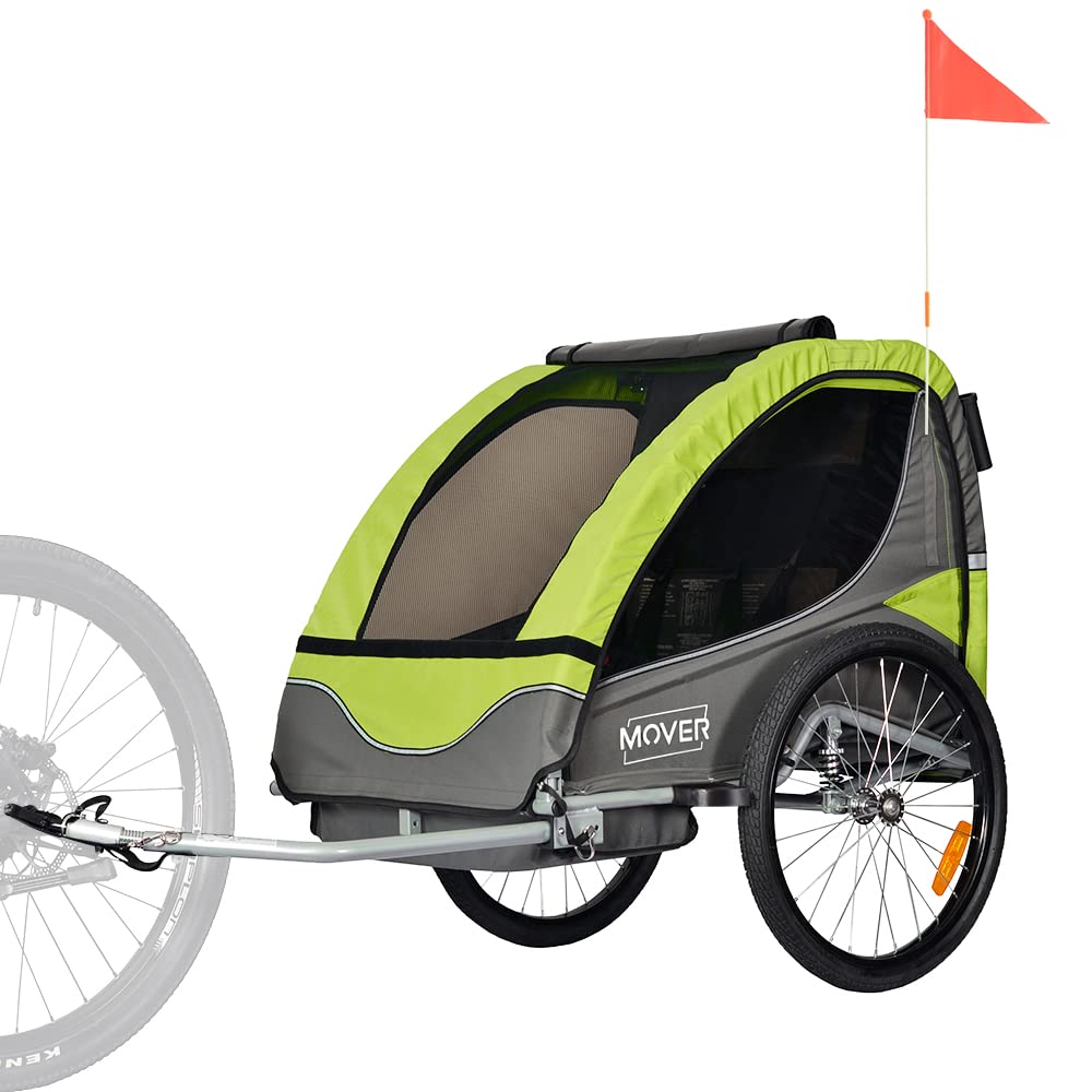Papilioshop Mover Poussette et remorque, chariot, de vélo pour transport 1 ou 2 enfants