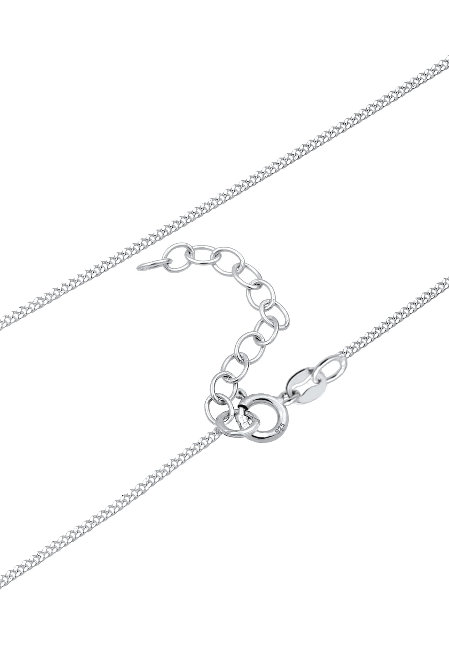 Elli Halskette Choker Labradorite Solitär 925 Silber