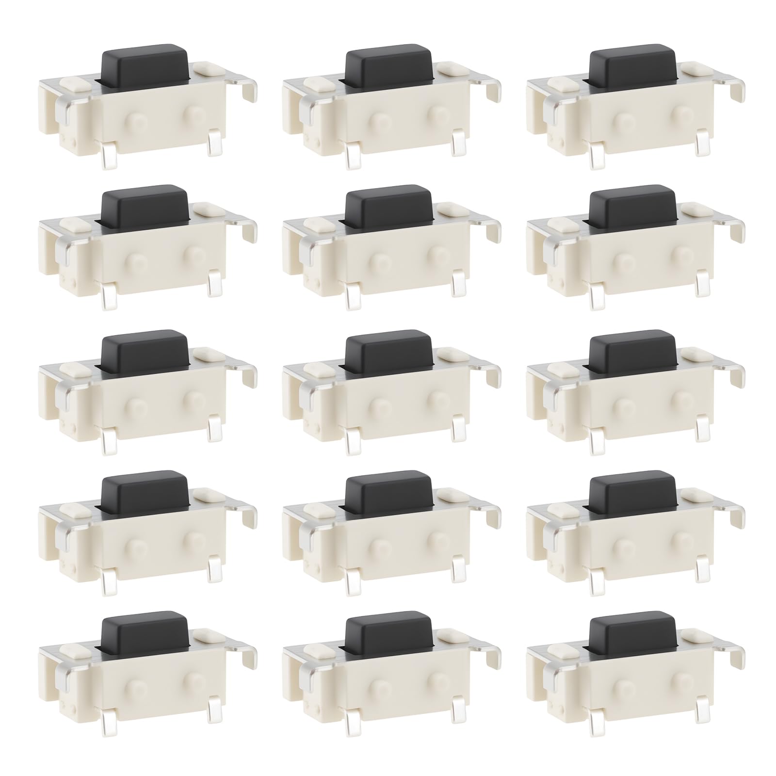 ECSiNG 50pcs Push Button Side Tactile Momentary Micro SMD SMT Tact Switch 5x7.8x3.5mm for Remote Controls Dashboards Solder