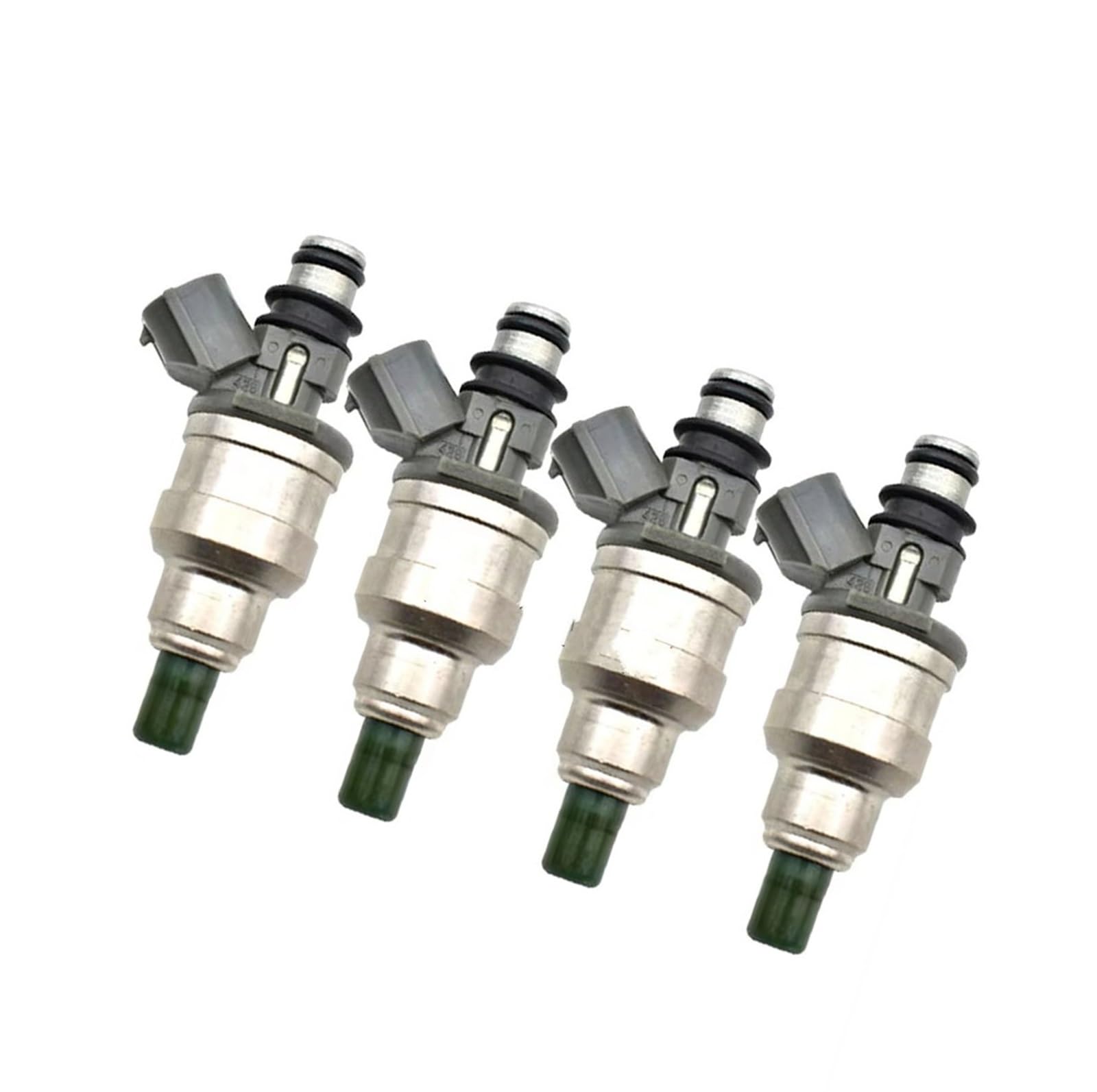 Yplvwsoyq One Color Injector Nozzles Compatible With Kia For Sephia 1994 1995 1.6L L4 1955002040 4Pcs Engine Fuel Injector Nozzle Petrol Injection Nozzles Car Parts 195500-2040