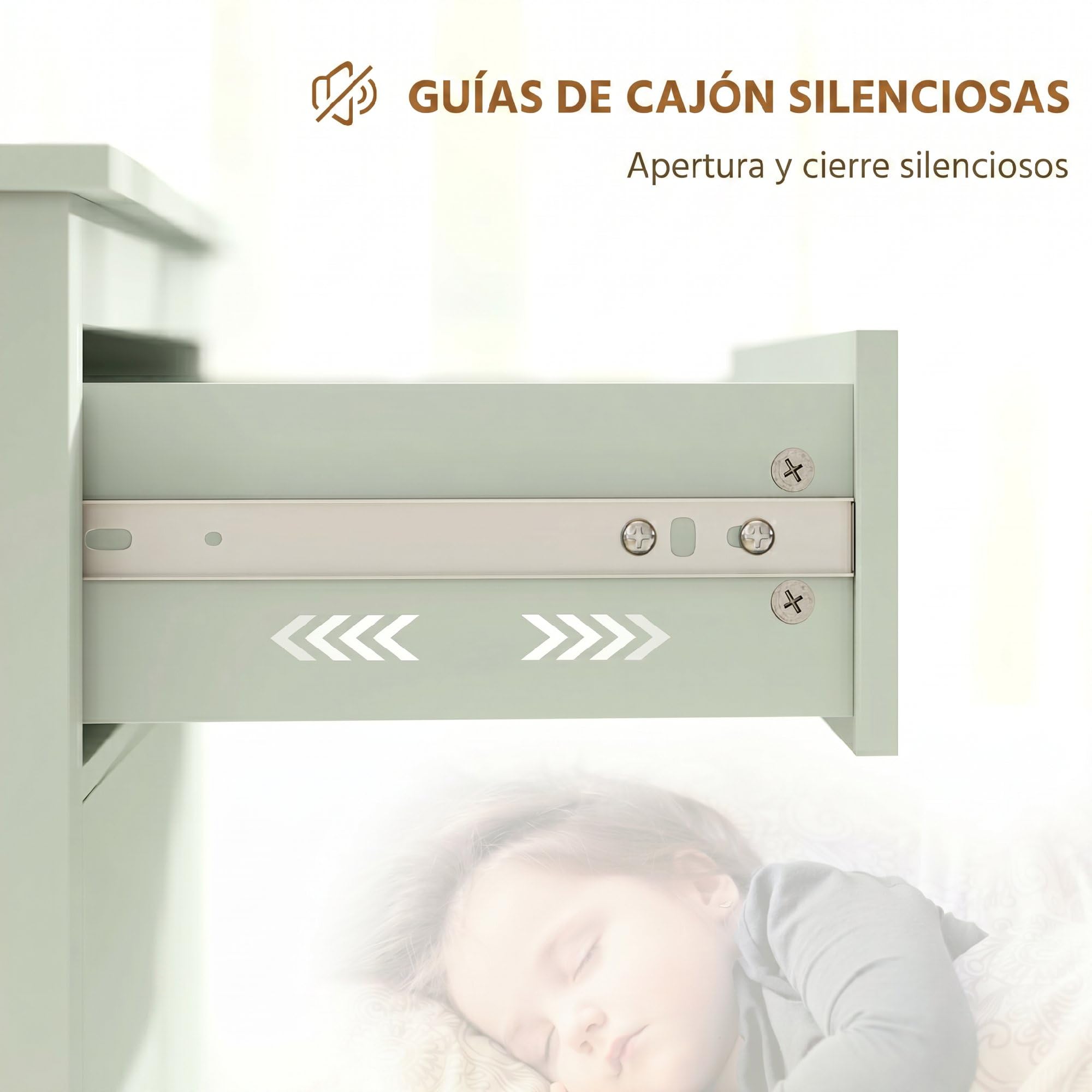 HOMCOM Aparador de 2 Puertas Aparador de Salón Moderno con Cajón Estante Ajustable y Tiradores de PU Mueble Auxiliar para Comedor Pasillo 80x40x90 cm Verde Claro