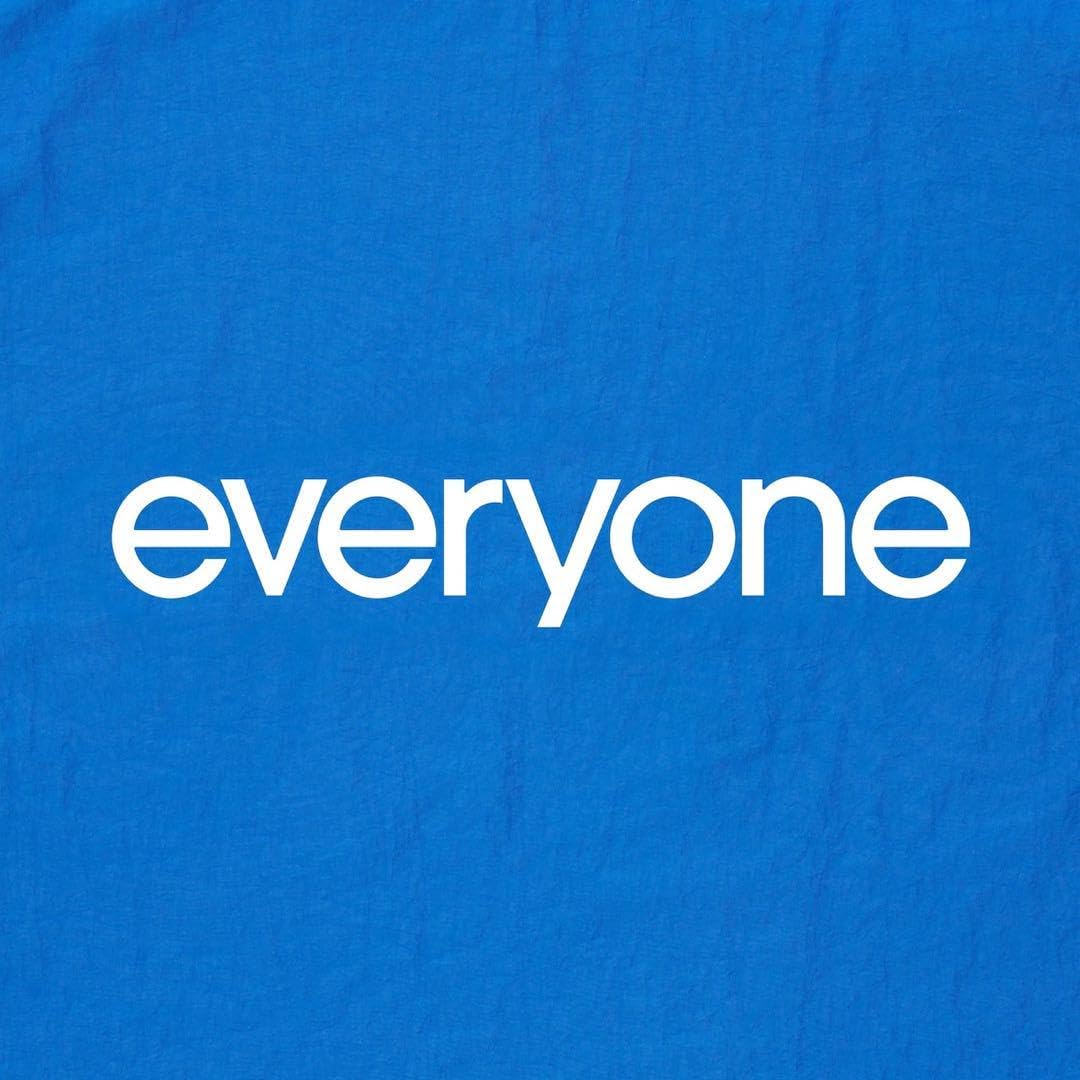 everyone nylon logo tote bag BLUE | トートバッグ