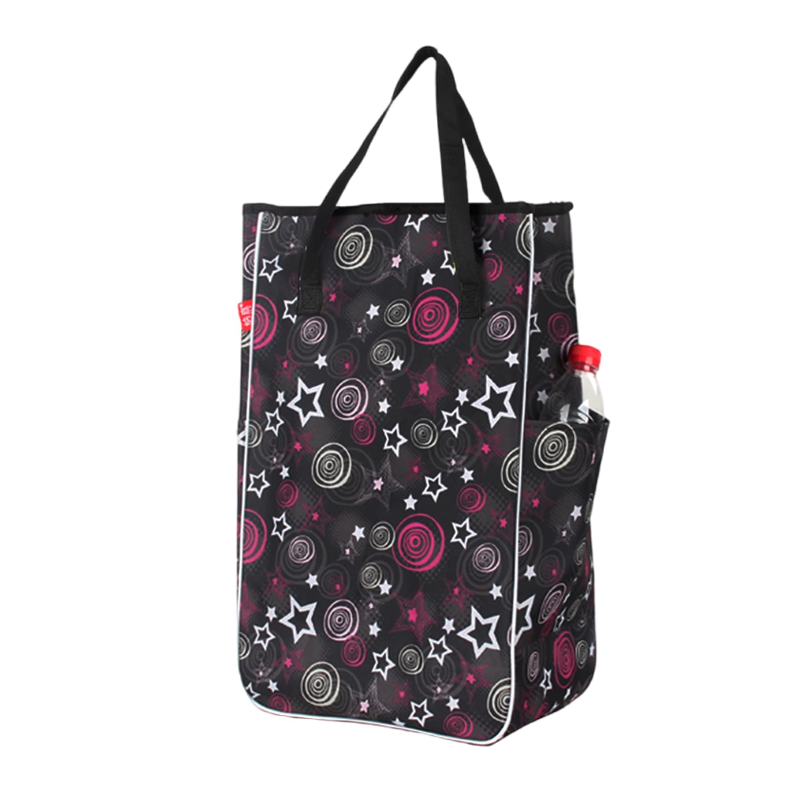 Przenośna torba na zakupy do wózka - 51 cm x 30 cm x 20 cm torba na zakupy do podróży i codziennego użytku - idealny zamiennik do wózków zakupowych