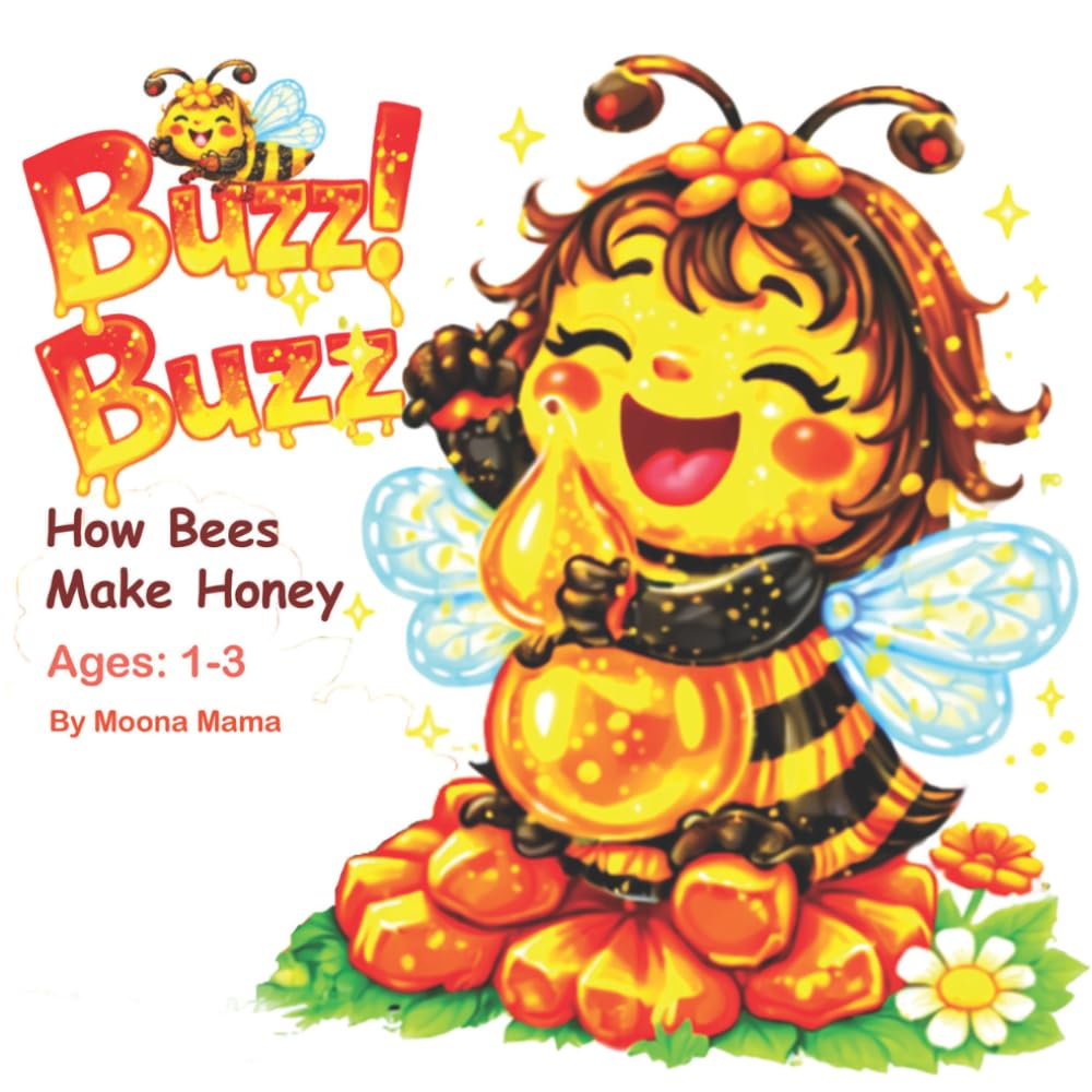 Buzz Buzz: How Bee Makes Honey!: A Kids Book About Bees and Honey: How Bees Work, How Bees Make Honey — A Children Book 1–3 Guide to How Bees Work