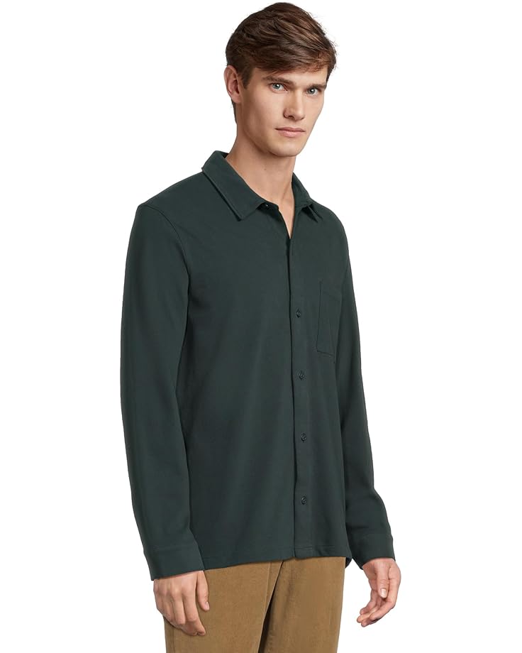 Vince Sueded Jersey Long Sleeve Button Down - #2 of 5