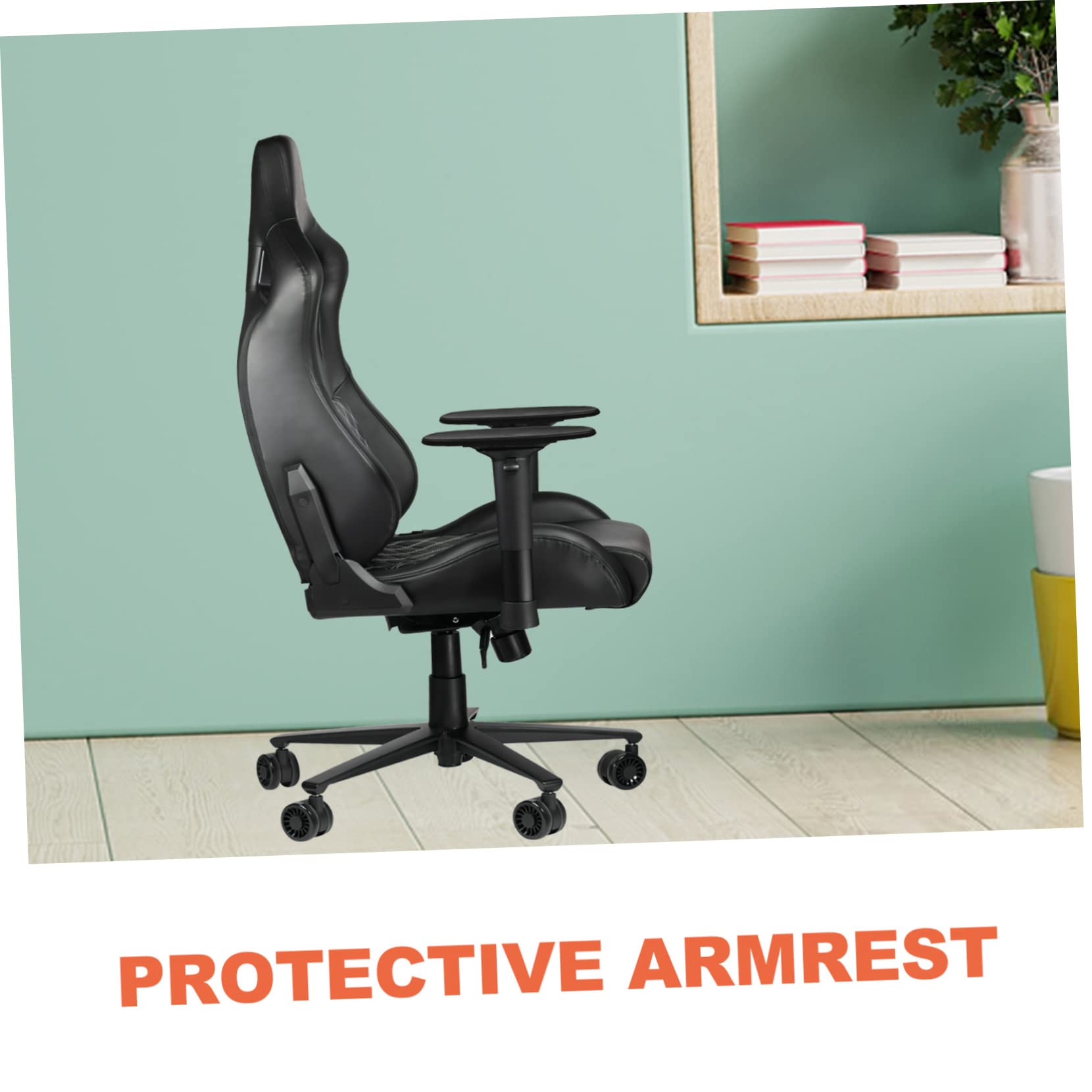 Angoily 2 Pièces Coussinets Accoudoirs Mousse Mémoire Pour