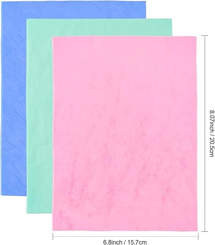 Miniatura 2 de BAOFALI 3pcs sello ShammySuede ClothStamp Cleaner Super absorbente Towel 3 colores para sello paño de limpieza