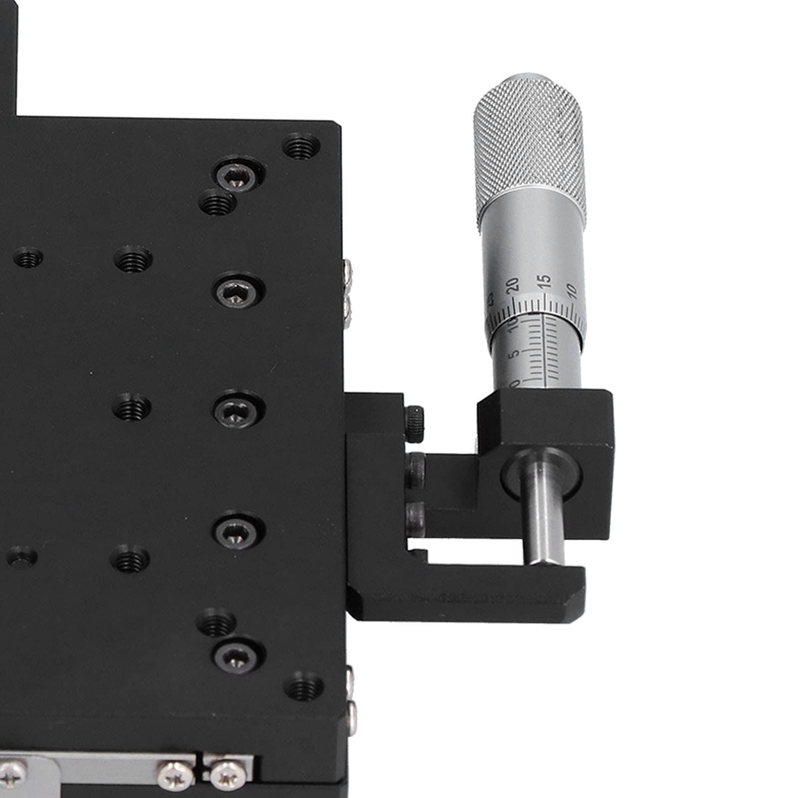 Etap tłumaczenia Oś X Y 100 mm |Mikrometryczna prowadnica rolkowa krzyżowa
