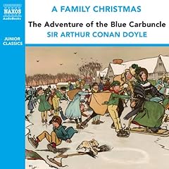 Diseño de la portada del título The Adventure of the Blue Carbuncle (from the Naxos Audiobook 'A Family Christmas')