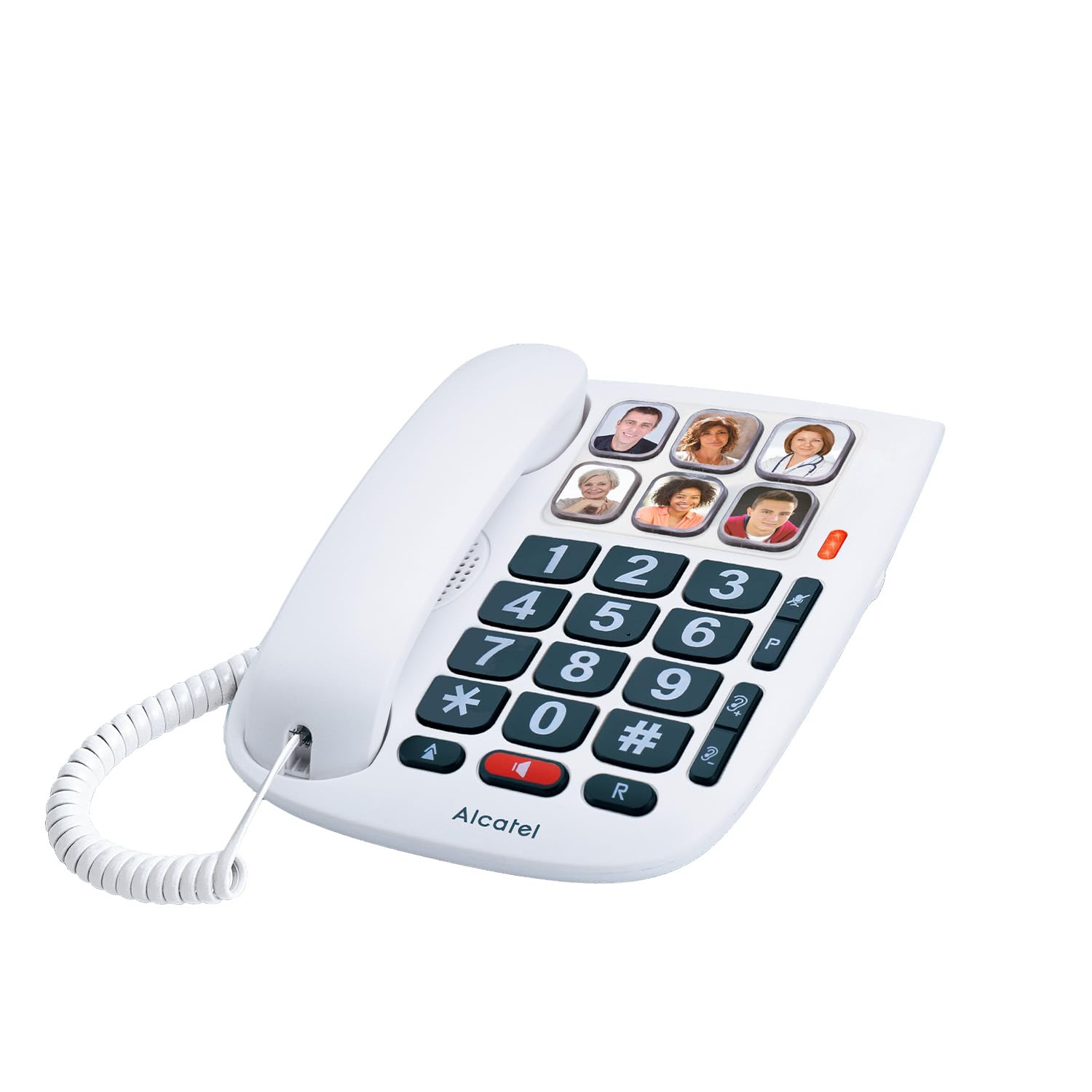 Alcatel Tmax 10 Big Button Corded Phone - White