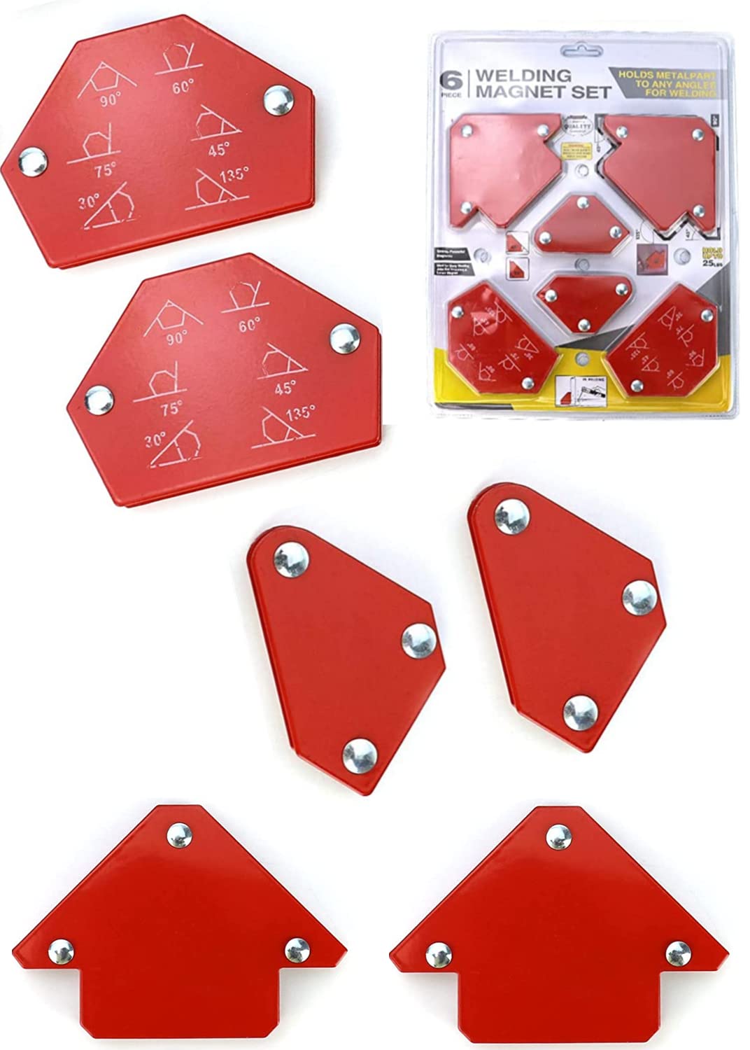 Escuadra Magnética Para Soldar Multi-Ángulo # ESQU20 URREA