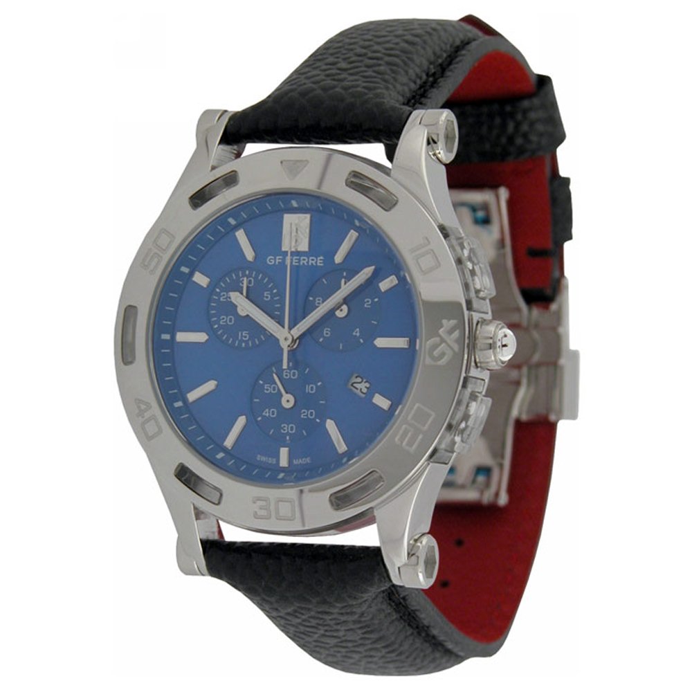 Gianfranco Ferré Men's Watch GF 9001M/05, Black/Blue, Strap.