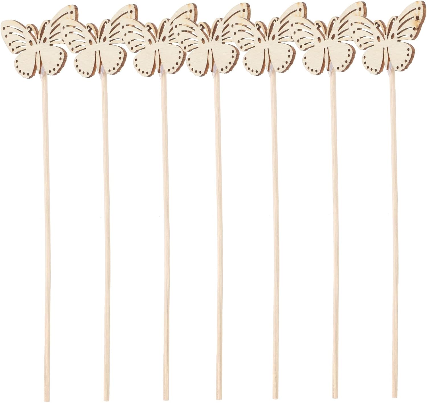 10pcs Butterfly Diffuser Sticks Wooden Aroma Reeds for Home Decor