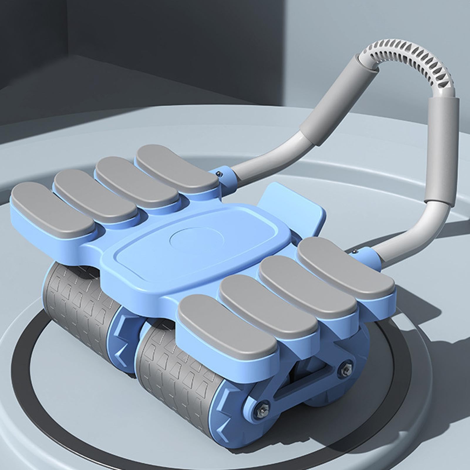 Rodillo de rueda AB, rodillo ABS,AB Formación Auxiliar Dispositivo con soporte de codo | Equipo de ejercicio abdominal de entrenamiento básico para el hogar, viajes, dormitorio, interior