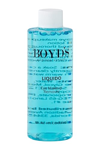 Boyd's Liquido - Removedor de maquillaje para ojos, 4 onzas lĂquidas Boyd's Liquido - Removedor de maquillaje para ojos, 4 onzas lĂquidas