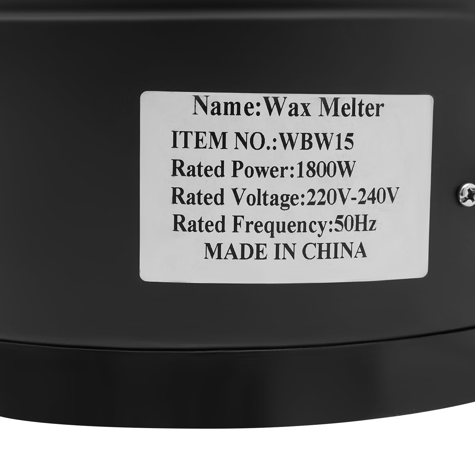 AUYART Derretidor de cera eléctrico de 15 l, 1800 W, para salón de belleza, calentador de cera profesional de acero inoxidable 304, control de temperatura 30-110 ℃, calentador de cera de parafina