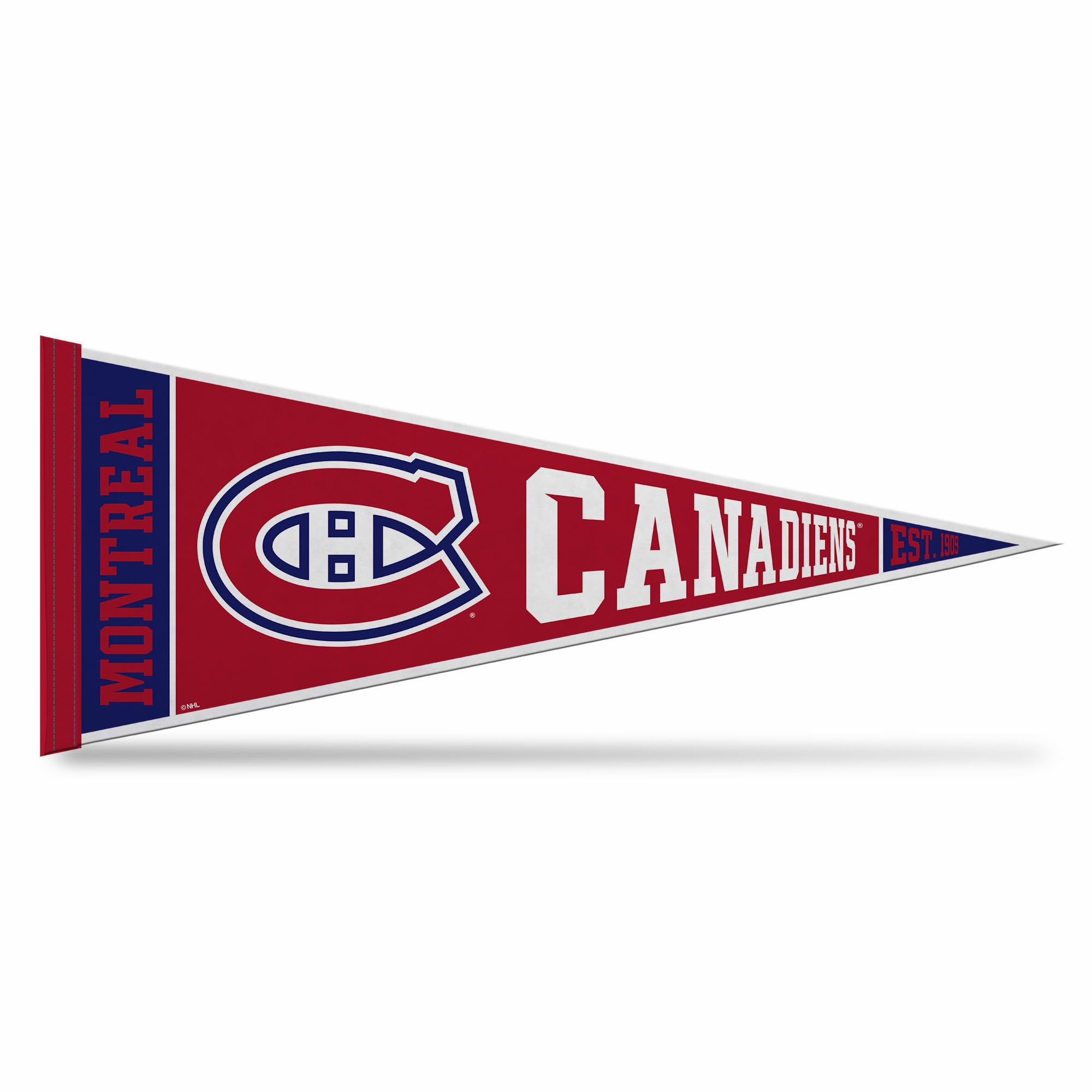 Rico Industries NHL Hockey 12" x 30" Felt Wall Décor Pennant - Great for Home/Bed Room/Man Cave Décor
