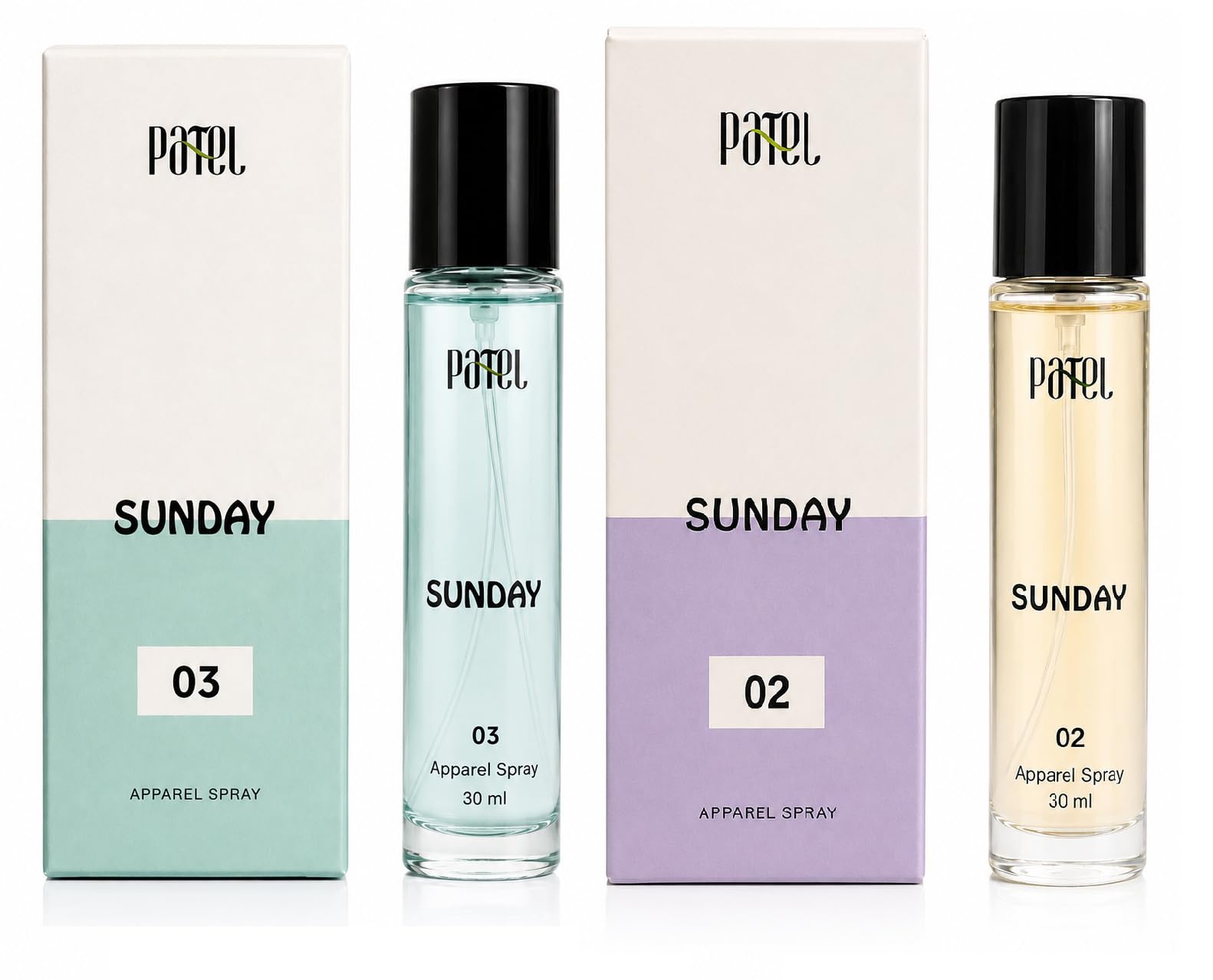 NECK FRAGRANCES PATEL SUNDAY Apparel Spray 30 ml - Image 1
